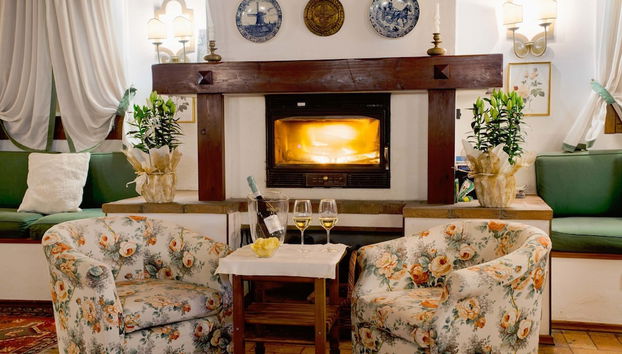 Zona de estar del vestíbulo