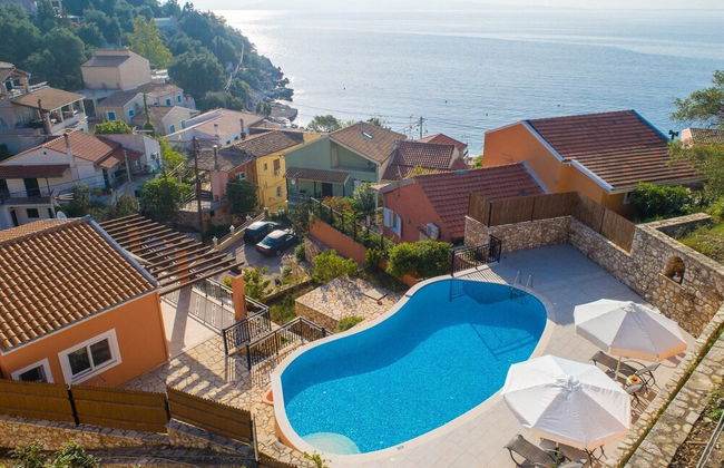 Villa Konstantinos Large Private Pool Walk to Beach Sea Views A C Wifi - 354 - Foto 30