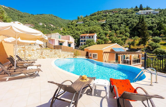 Villa Konstantinos Large Private Pool Walk to Beach Sea Views A C Wifi - 354 - Foto 49