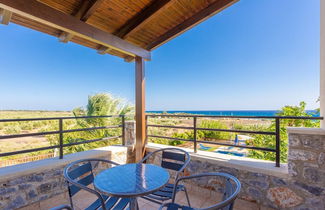 Photo 2 - Spiros Beach Villa Large Private Pool Walk to Beach Sea Views A C Wifi Car Not Required - 971