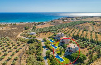 Photo 2 - Spiros Beach Villa Large Private Pool Walk to Beach Sea Views A C Wifi Car Not Required - 971