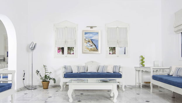 Sala de estar do lobby