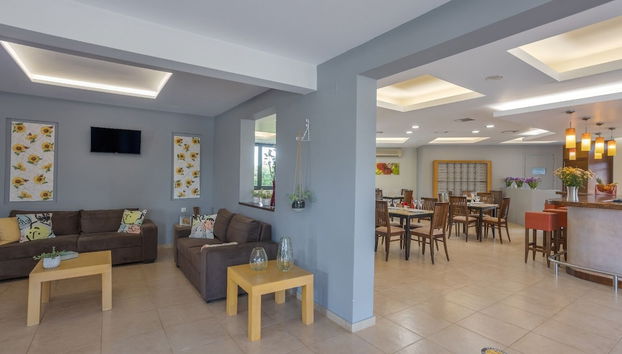 Sala de estar do lobby