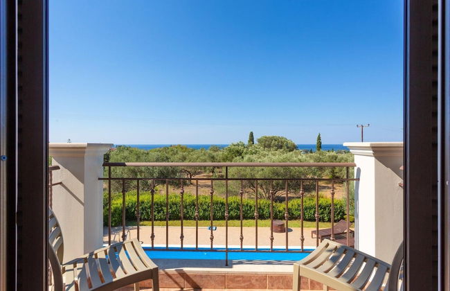 Villa Eufrosini Large Private Pool Walk to Beach Sea Views A C Wifi Car Not Required - 2301 - Photo 5