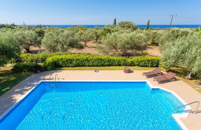 Villa Eufrosini Large Private Pool Walk to Beach Sea Views A C Wifi Car Not Required - 2301 - Photo 19