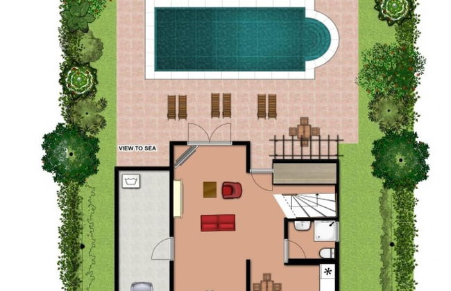 Villa Eufrosini Large Private Pool Walk to Beach Sea Views A C Wifi Car Not Required - 2301 - Photo 8