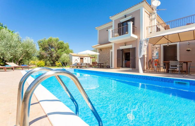 Villa Eufrosini Large Private Pool Walk to Beach Sea Views A C Wifi Car Not Required - 2301 - Photo 31