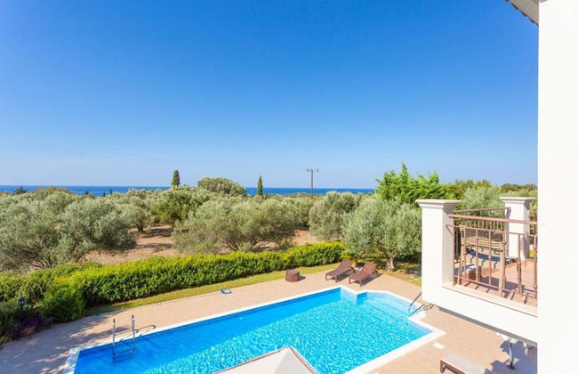 Villa Eufrosini Large Private Pool Walk to Beach Sea Views A C Wifi Car Not Required - 2301 - Photo 37