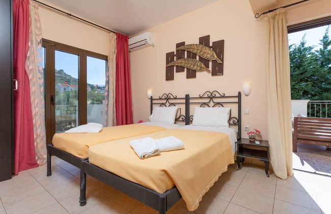 Villa Eufrosini Large Private Pool Walk to Beach Sea Views A C Wifi Car Not Required - 2301 - Photo 36