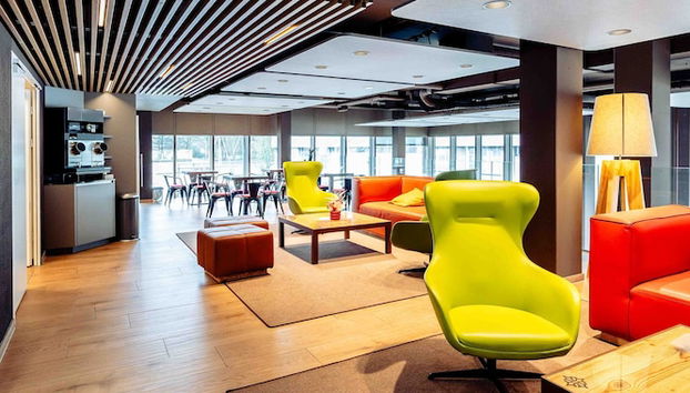 Sala de estar do lobby