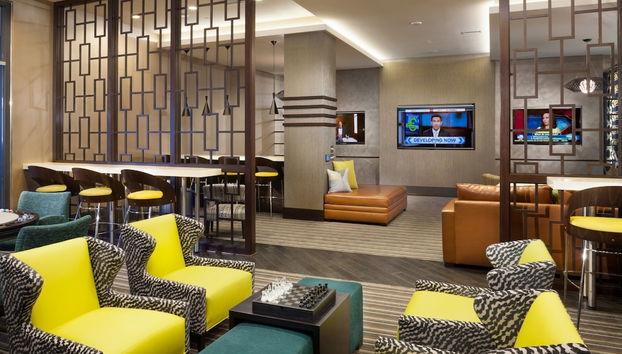 Sala de estar do lobby