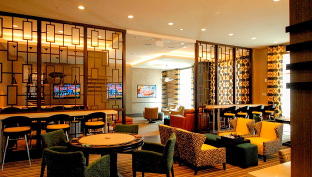 Sala de estar do lobby