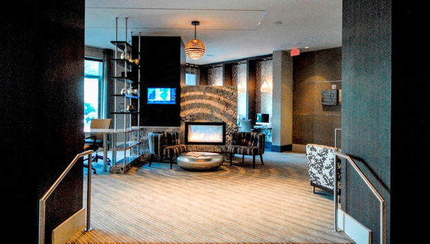 Sala de estar do lobby
