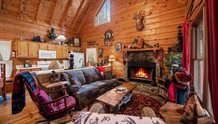 Photo 1 - Bear Necessities-cozy Cabin Beside Briar Creek Fire pit Wifi and pet Friendly