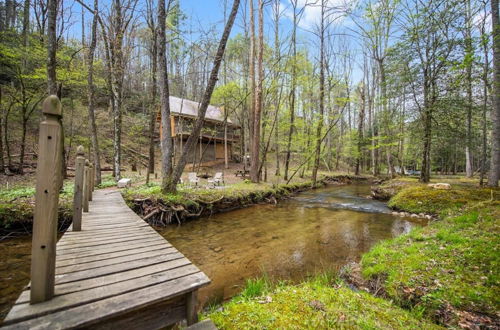 Photo 3 - Bear Necessities-cozy Cabin Beside Briar Creek Fire pit Wifi and pet Friendly