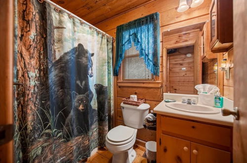 Foto 13 - Bear Necessities-cozy Cabin Beside Briar Creek Fire pit Wifi and pet Friendly