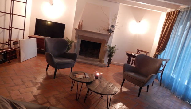 Sitzecke in der Lobby