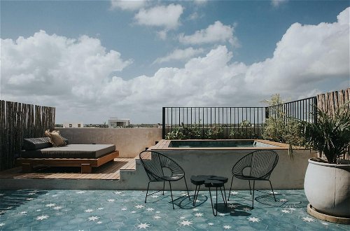 Foto 10 - Modern Luxury 3BR Penthouse Aldea Zama Private Hot Tub Nature Vibes Wifi