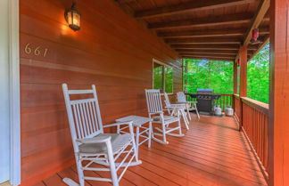 Foto 1 - Firefly-pristine Mountain Cabin With hot tub Screened Porch Fire pit Wifi