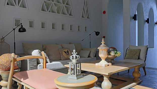 Sala de estar do lobby