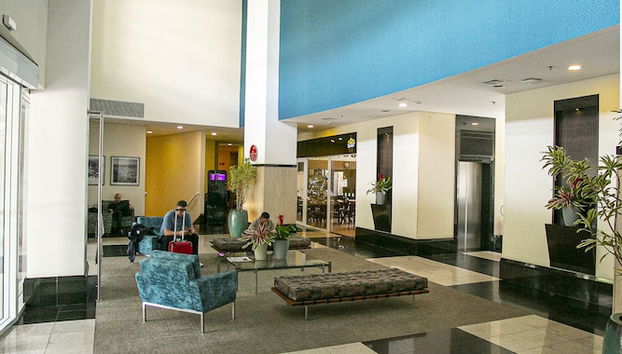 Sala de estar do lobby