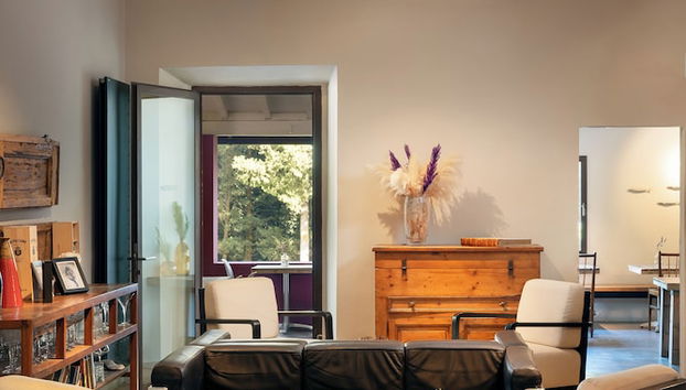 Sala de estar do lobby