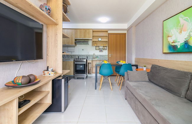 Agradável apart no Cupe Beach Living - Foto 14