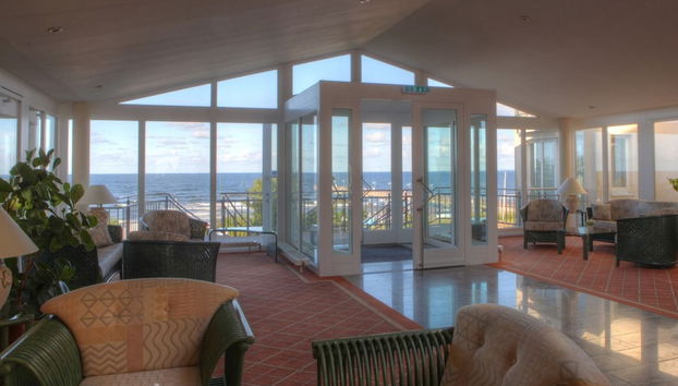 Sala de estar do lobby