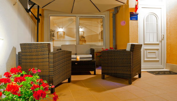 Sitzecke in der Lobby