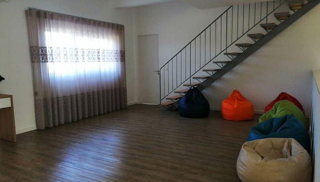 Sala de estar do lobby