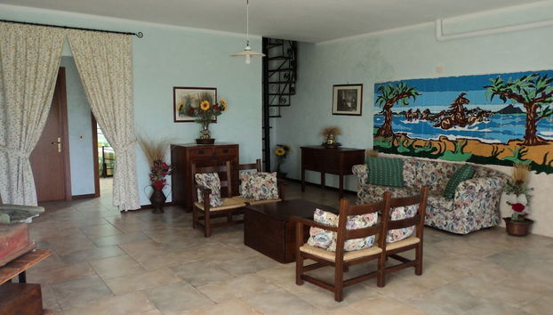 Sala de estar do lobby