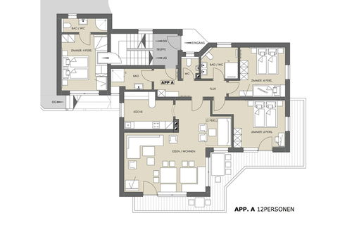 Foto 12 - Luxurious Apartment in Saalbach-hinterglemm Near Ski Area