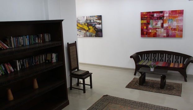 Sala de estar do lobby