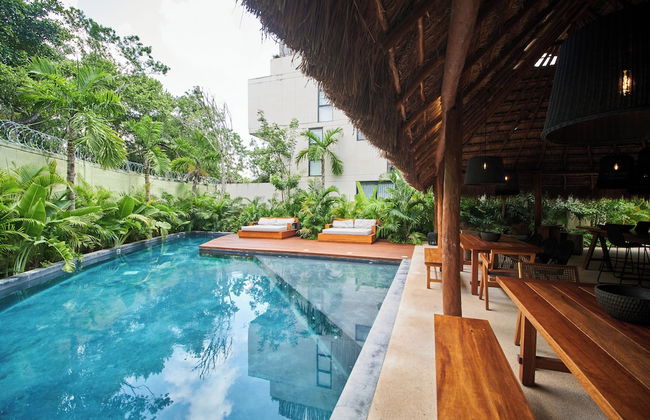 Luxury Penthouse in Aldea Zama, private pool and rooftop, 24 7 security in a gated community - Foto 75
