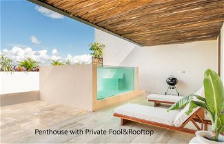 Foto 1 - Extraordinary Penthouse, private rooftop and pool, capacity for 9 guests