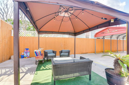 Photo 11 - Colorful Galveston Home w/ Patio: Steps to Beach