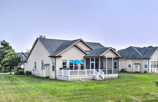 Photo 2 - Chic Ocean View Home ~ 5 Mi to Bethany Beach