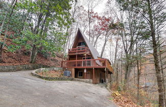 Photo 1 - Gatlinburg A-frame Home w/ Hot Tub: Near Parkway