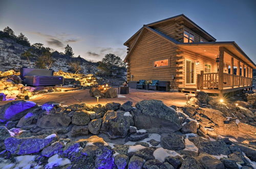 Photo 1 - Peaceful Cabin w/ Panoramic Mtn Views & Hot Tub