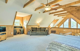 Photo 3 - Cozy Cabin w/ Loft ~10 Mi to Lake Lure