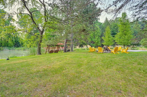 Photo 14 - Magical Metamora Cottage w/ Fire Pit, Pond, Deck