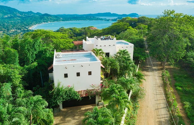 Hacienda-style Villa With Pool and Sweeping Ocean Views Above Potrero - Foto 41