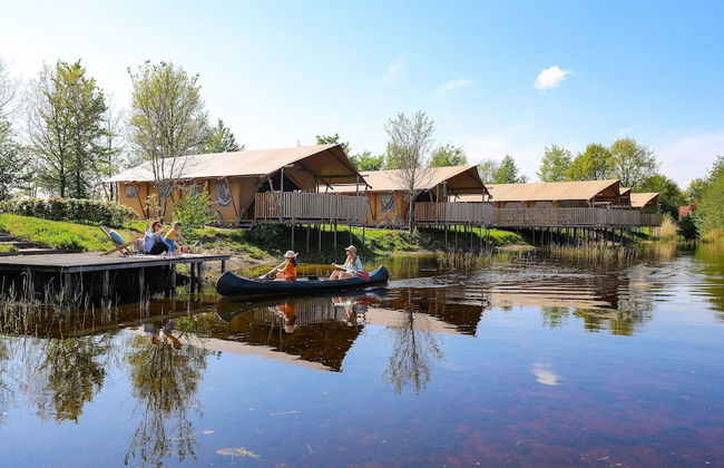 Lovely Tent with Kitchen & Bathroom Located near Pond - Foto 8