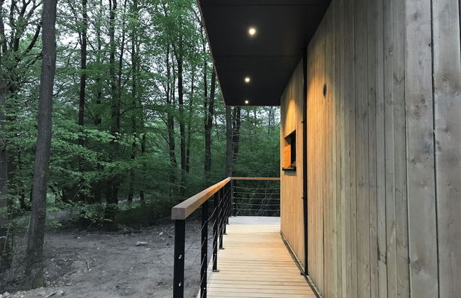 Modern, Wooden Chalet With Wood Burning Stove, in the Forest - Foto 40