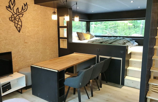 Lodge in Oignies Forest With Eco Design - Foto 10