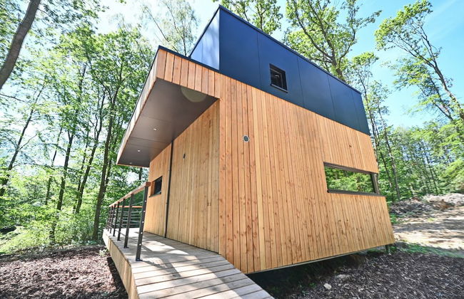 Modern, Wooden Chalet With Wood Burning Stove, in the Forest - Foto 36