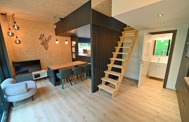 Lodge in Oignies Forest With Eco Design - Foto 12