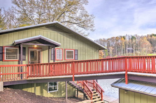 Photo 31 - Lakefront Zirconia Home w/ Boathouse & Dock