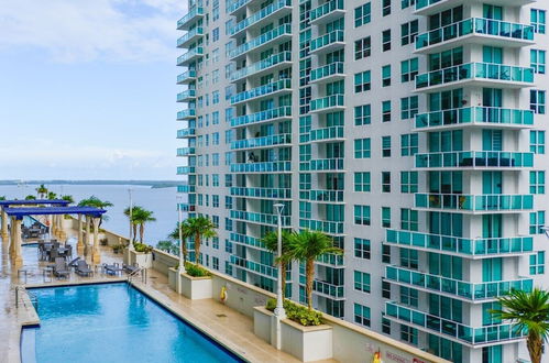 Photo 24 - Pool view from Exclusive Brickell Condo