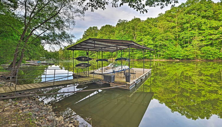 Photo 1 - Lake Barkley Home: Private Dock, Kayaks, Fire Pit